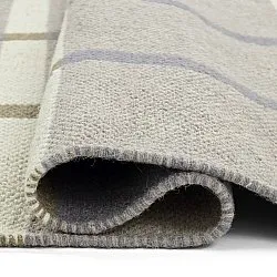 Wollen-vloerkleed - Gingham (no. 5)