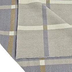 Wollen-vloerkleed - Gingham (no. 5)