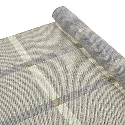 Wollen-vloerkleed - Gingham (no. 5)