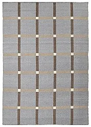 Wollen-vloerkleed - Gingham (no. 7)