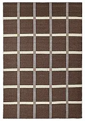 Wollen-vloerkleed - Gingham (no. 7)