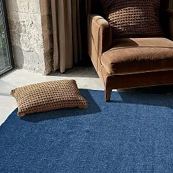 Wollen-vloerkleed - Hamilton (marineblauw)