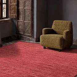 Wollen-vloerkleed - Hamilton (dieprood)