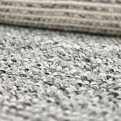 Wollen-vloerkleed - Mesra (grijs/wit)