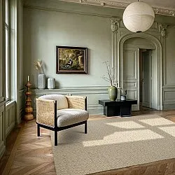 Wollen-vloerkleed - Monastir (beige/wit)