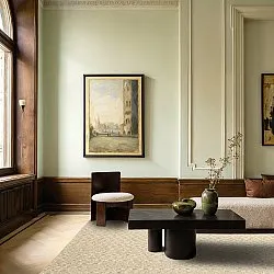 Wollen-vloerkleed - Monastir (beige/wit)