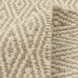 Wollen-vloerkleed - Monastir (beige/wit)