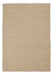 Wollen-vloerkleed - Monastir (bruin/wit)