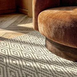 Wollen-vloerkleed - Monastir (grijs/wit)