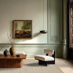 Wollen-vloerkleed - Monastir (grijs/wit)