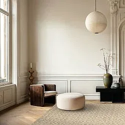 Wollen-vloerkleed - Monastir (grijs/wit)