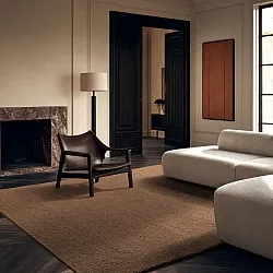 Wollen-vloerkleed - Montmartre Loop Handtufted Wool (bruin)