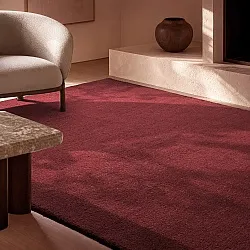 Wollen-vloerkleed - Montmartre Loop Handtufted Wool (bordeaux)