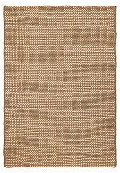 Wollen-vloerkleed - Ovelia (bruin/wit)