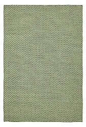 Wollen-vloerkleed - Ovelia (groen/wit)