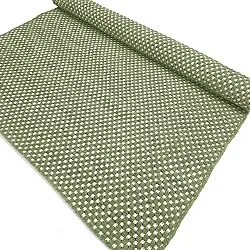 Wollen-vloerkleed - Ovelia (groen/wit)