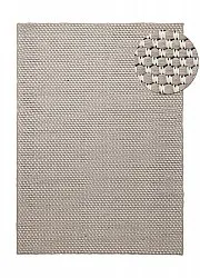 Wollen-vloerkleed - Ovelia (taupe/wit)
