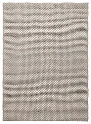 Wollen-vloerkleed - Ovelia (taupe/wit)