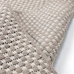 Wollen-vloerkleed - Ovelia (taupe/wit)