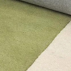 Wollen-vloerkleed - Puri Hand Tufted Wool Premium (groen/crème)