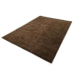 Wollen-vloerkleed - Rozel Handloom Wool Premium (bruin)