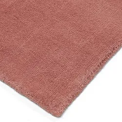 Wollen-vloerkleed - Rozel Handloom Wool Premium (stofrood)