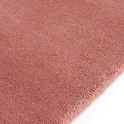 Wollen-vloerkleed - Rozel Handloom Wool Premium (stofrood)