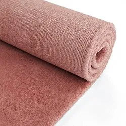 Wollen-vloerkleed - Rozel Handloom Wool Premium (stofrood)