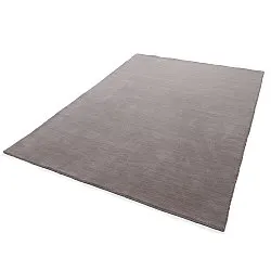 Wollen-vloerkleed - Rozel Handloom Wool Premium (licht taupe)