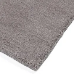 Wollen-vloerkleed - Rozel Handloom Wool Premium (licht taupe)