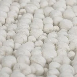 Wollen-vloerkleed - Sala Irregular Wool Bubble (room)