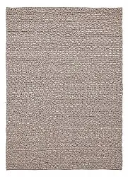 Wollen-vloerkleed - Sala Irregular Wool Bubble (taupe/wit melange)