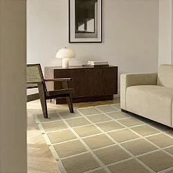 Wollen-vloerkleed - Syl Hand Tufted Wool Premium (beige/crème)