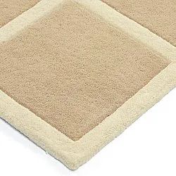 Wollen-vloerkleed - Syl Hand Tufted Wool Premium (beige/crème)