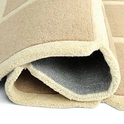 Wollen-vloerkleed - Syl Hand Tufted Wool Premium (beige/crème)