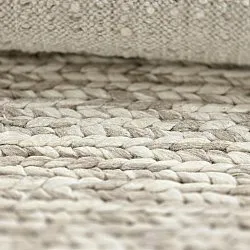 Wollen-vloerkleed - Talvia Braided Wool (natuur)