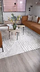 Hoogpolig vloerkleed - Evora (offwhite)