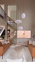 Hoogpolig vloerkleed - Evora (offwhite)