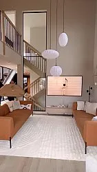 Hoogpolig vloerkleed - Evora (offwhite)