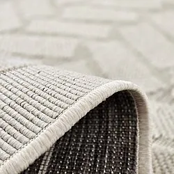 Vloerkleden voor binnen en buiten - Aria (gebroken wit)