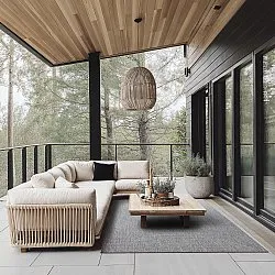 Vloerkleden voor binnen en buiten - Arlo (grijs)