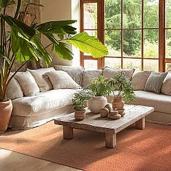 Vloerkleden voor binnen en buiten - Arlo (oranje)