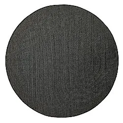 Rond vloerkleed - Indoor/Outdoor Bennett (zwart)