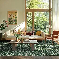 Vloerkleden voor binnen en buiten - Brussels Ocean (groente)