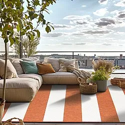 Vloerkleden voor binnen en buiten - Santana (oranje)