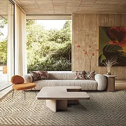 Shaggy Indoor/Outdoor - Donora (bruin)