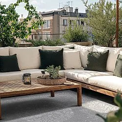 Vloerkleden voor binnen en buiten - Ellstin (grijs)