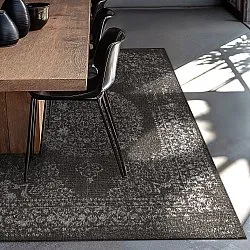 Vloerkleden voor binnen en buiten - Ellstin (zwart)