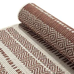 Vloerkleden voor binnen en buiten - Ethan (oranje)