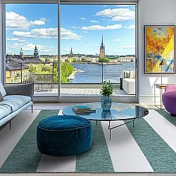 Vloerkleden voor binnen en buiten - Santana (groente)